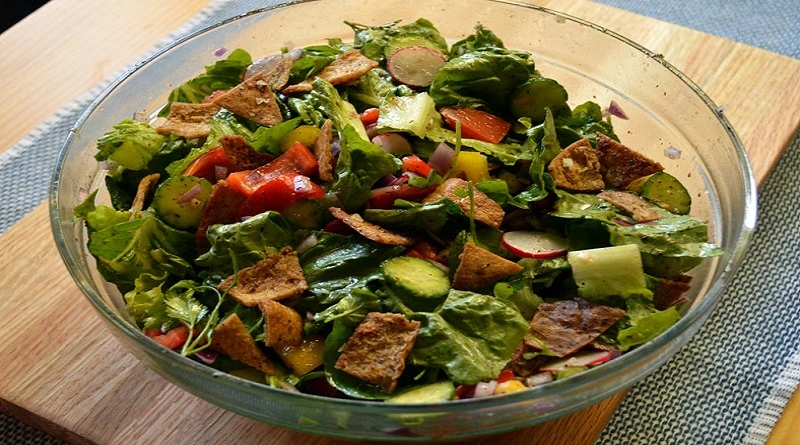 Fattoush a Delicious Arabic Salad Recipe